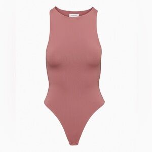 Aritzia Babaton Contour '90s Bodysuit - Pink “Red Willow”